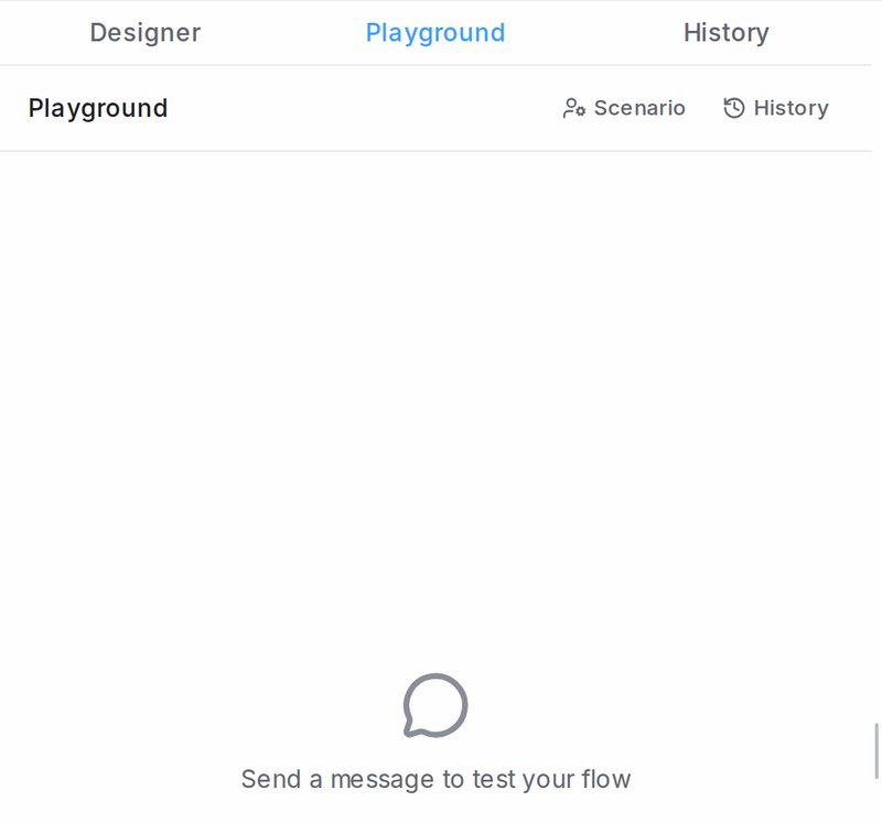 The Playground tab